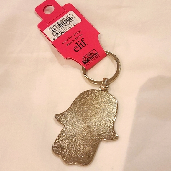 Hasma Evil Eye Protection HAND OF MARY/FATIMA Key charm chain - Picture 7 of 8